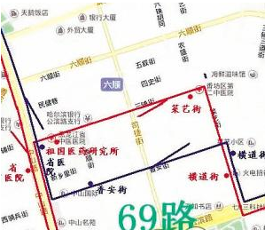 大一学生自制108幅哈尔滨电子公交地图走红