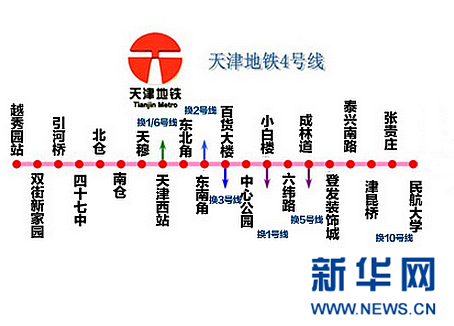天津地铁4号线启建 沿线房企对新地铁冷热不一