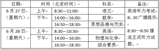 西安中考6月27日至28日举行 公办高中取消择校生