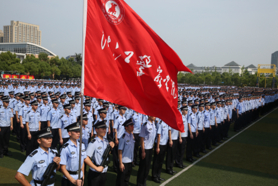 浙江警察学院举办出征仪式 增援G20峰会安保