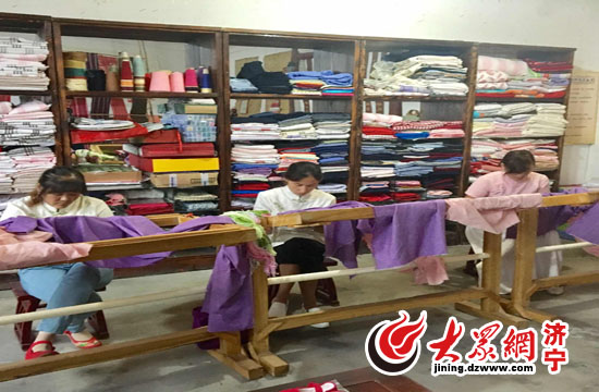 织造工艺体现鲁锦传统 游客可亲身体验手作魅力