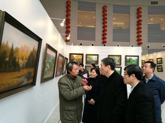 2017年朝鲜油画全国巡展首站在江西南昌县开启