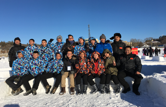 2017全国冬季阳光体育大会广西夺首冠 雪地障碍赛称第一