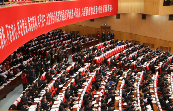宁夏回族自治区十二届人民代表大会第一次会议隆重开幕