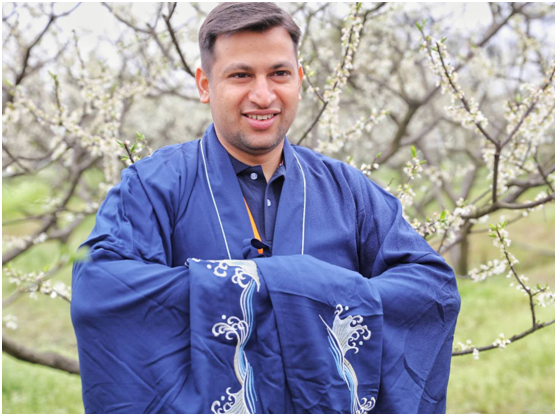 桃园春色让外国友人点赞连连