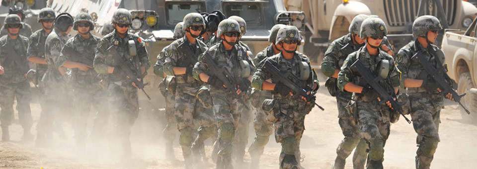 和平使命2012中国参演部队单兵装备新潮