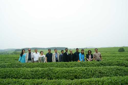 南亚高级外交官访华团考察江西现代生态农业示范园