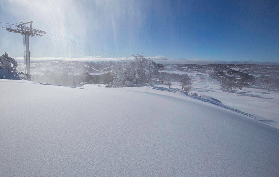 澳大利亚遭遇40年来最冷寒冬 积雪达30厘米(高清组图)