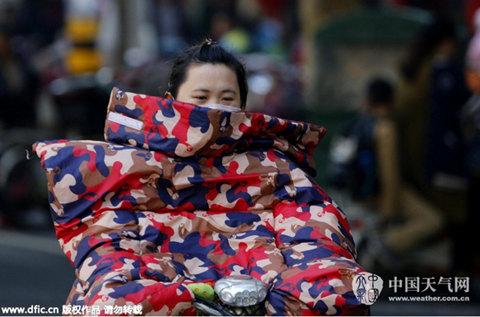 北京最低气温均仅有2℃ 江南部分地区将有暴雨