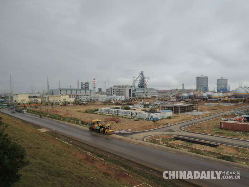 全国百家媒体参观宝钢湛江千万吨钢铁基地项目