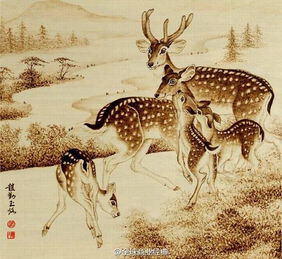 木火丹青品烙画——绘画之纯美，工艺之精湛