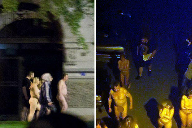 男子冒充警察去扫黄 妓女被逼裸体游街【组图】