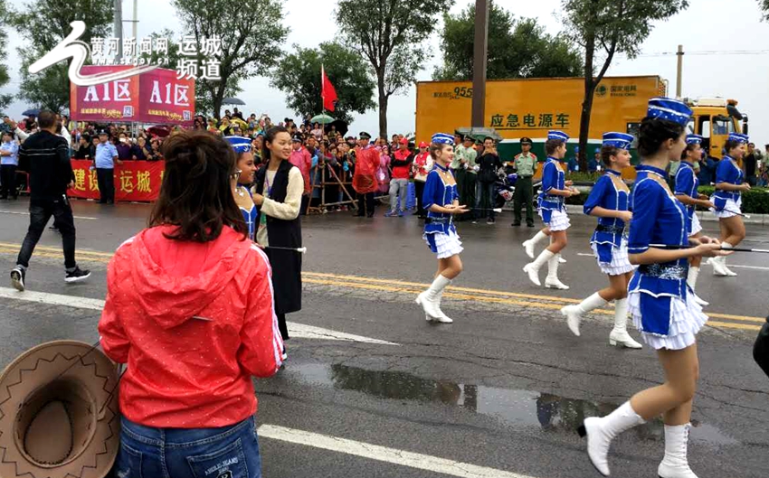 运城第二届关公国际旅游节开幕式现场盛况