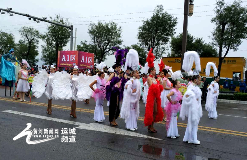 运城第二届关公国际旅游节开幕式现场盛况