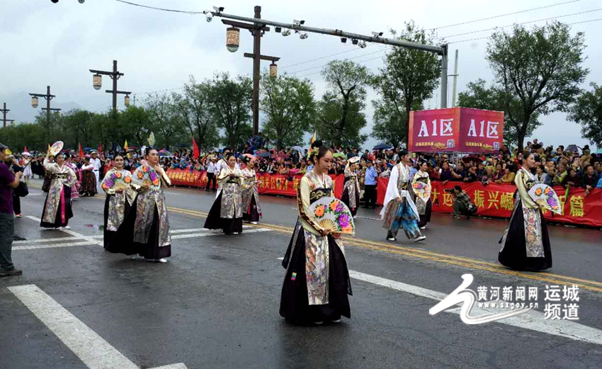 运城第二届关公国际旅游节开幕式现场盛况