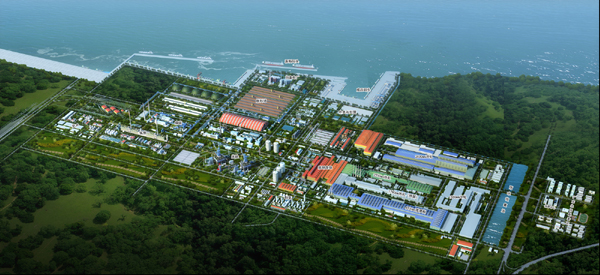 宝钢广东湛江钢铁基地