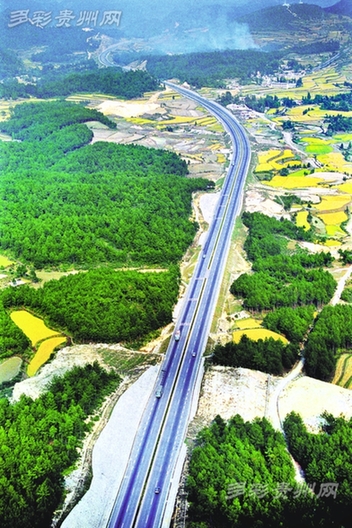 贵州高速公路掠影：兰海高速公路