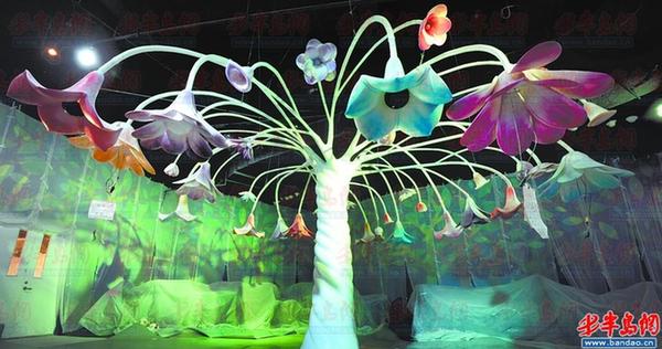 青岛世园会园艺文化中心揭开面纱 能听到花开的声音