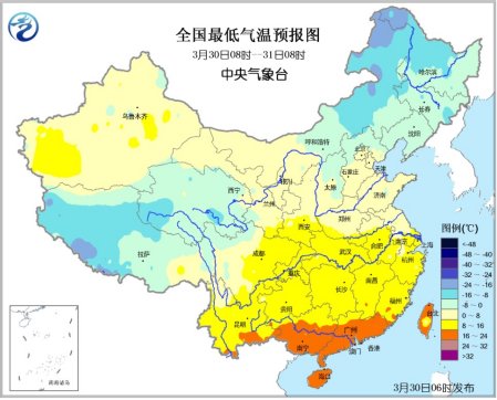 未来三天华南地区有强降雨 东北南部有强降雪