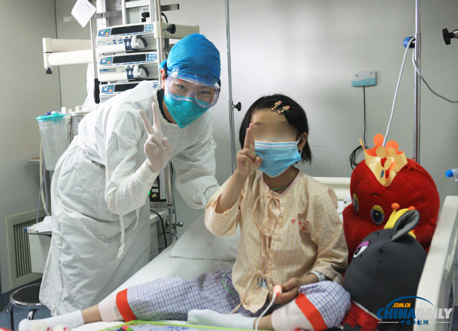 北京首例H7N9患儿转入普通病房 不久或将出院