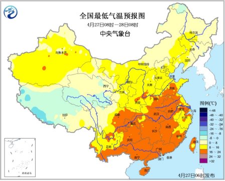 冷空气将影响中东部地区 江南江汉有较强降雨