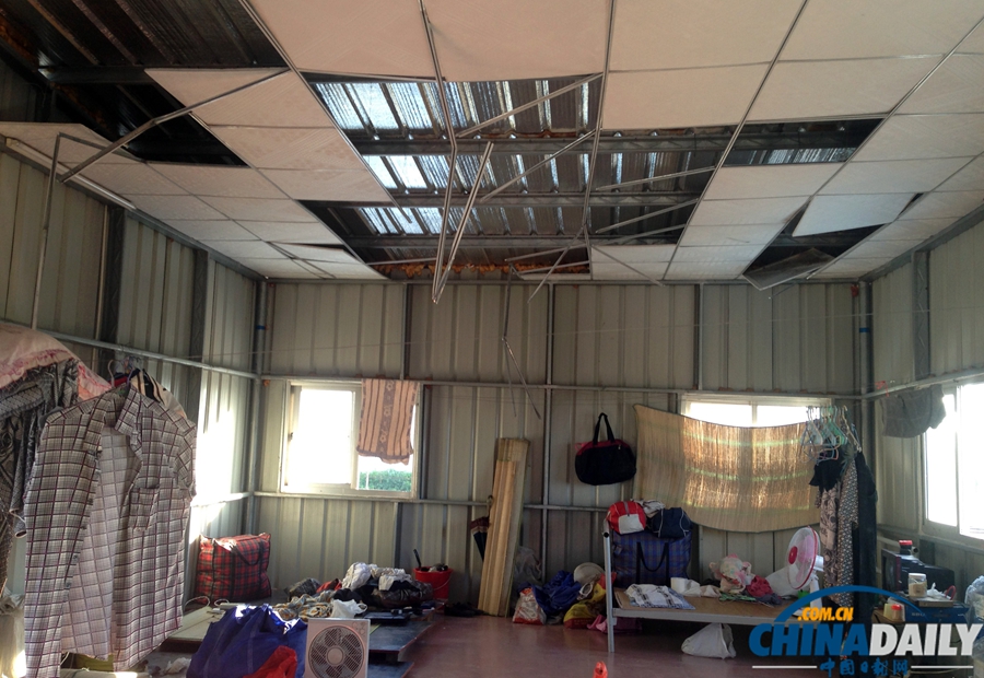 漳州PX项目事故现场曝光 附近民房窗户被震