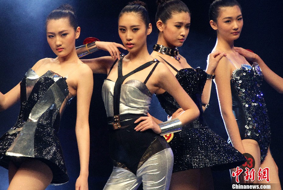 40位美女角逐中国内衣模特总决赛桂冠