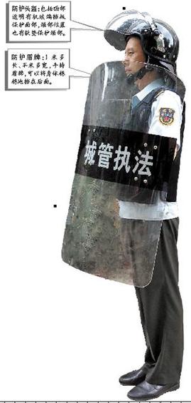 广州城管新装备：对讲机加密 胸前挂摄像头(图)