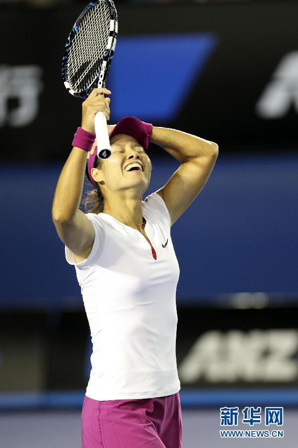 澳网李娜2-0力克齐布娃 职业生涯再夺大满贯