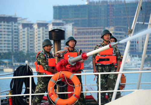 三亚海警部队第五支队图片