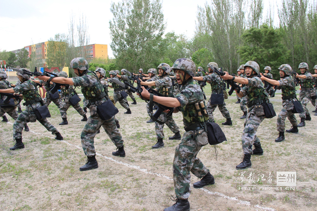 新疆军区某炮兵旅培育官兵战场上的血性虎气
