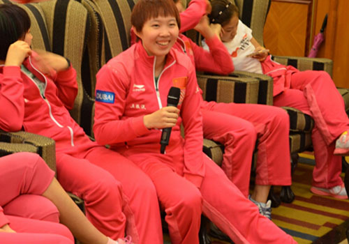 2014年中国乒乓球公开赛4日在成都开赛