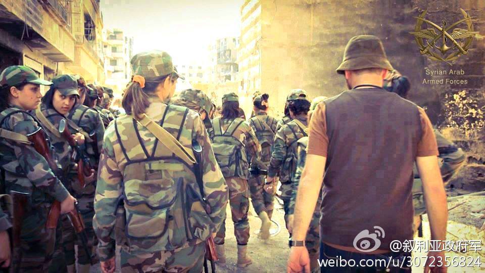 探秘叙利亚寡妇部队