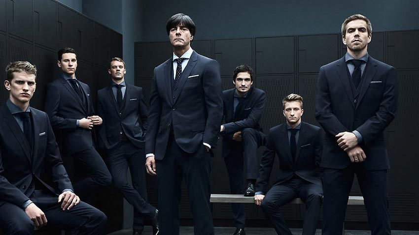 德国队世界杯夺冠 男模写真帅到没朋友