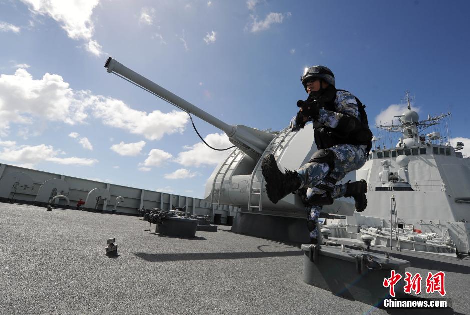 中国海军特战队亮相环太军演引关注