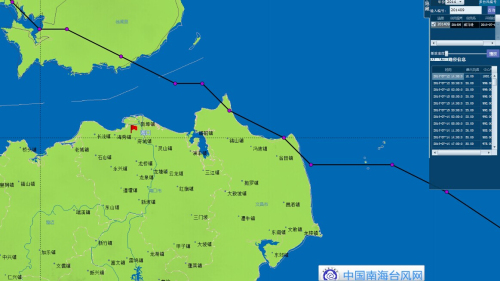 海南气象专家解析威马逊台风登陆海南文昌全过程