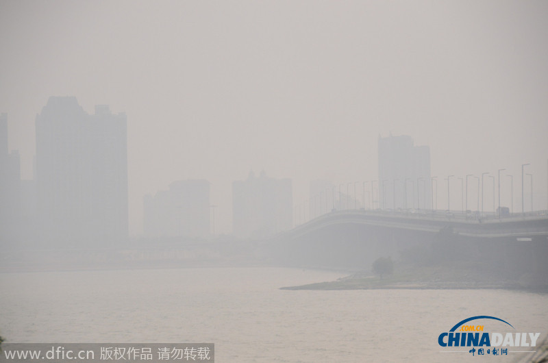 武汉的霾从北方吹来 四地监测车实时追踪雾霾