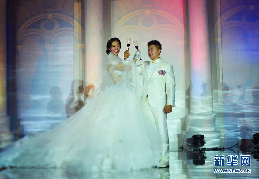 陈一冰在天津举行婚礼