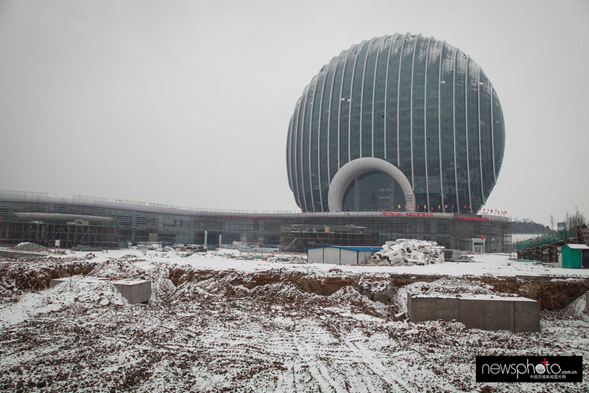 独家：15张图片见证北京APEC主体建筑“日出东方”落成