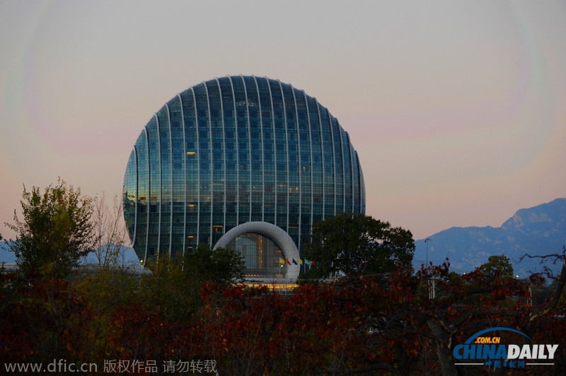 北京APEC会议主体建筑“日出东方”酒店犹如璀璨明珠