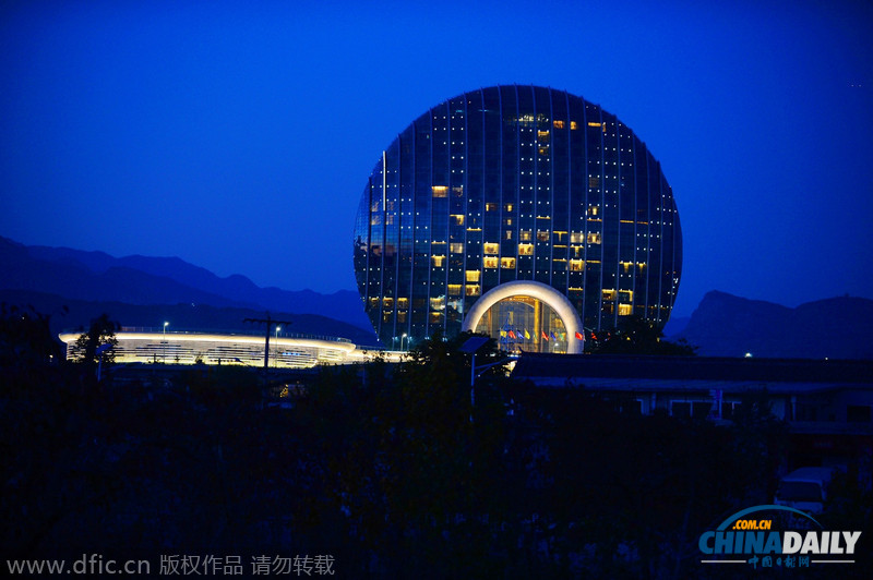 北京APEC会议主体建筑“日出东方”酒店犹如璀璨明珠
