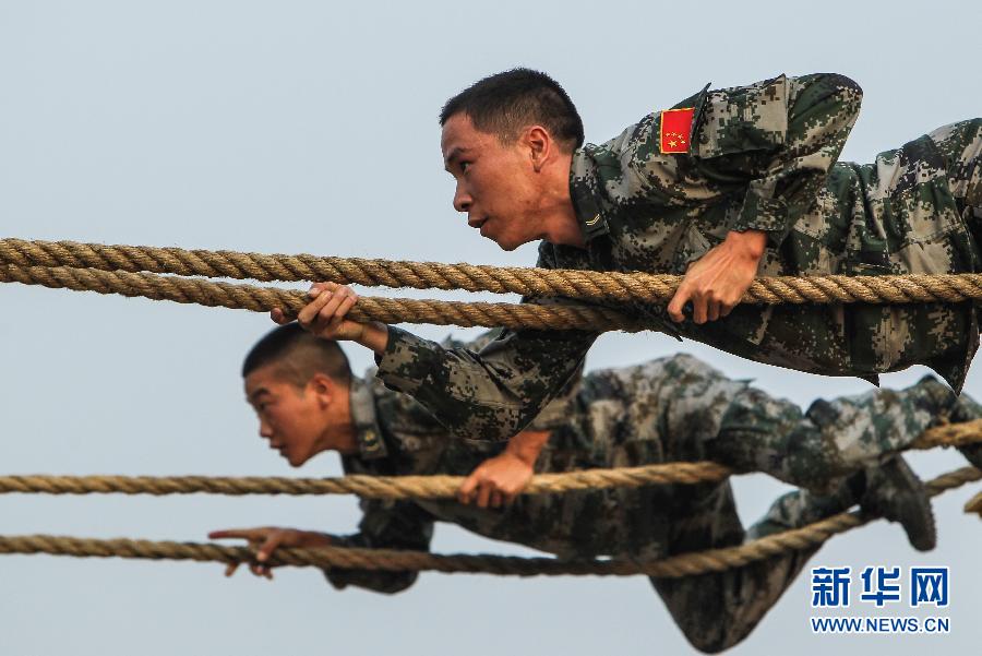 直击“携手—2014”中国印度陆军反恐联合训练