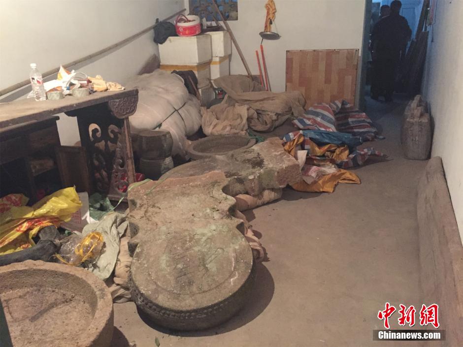 温州古村落文物接连失窃 200斤石盘惨遭厄运
