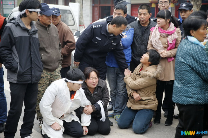 西安：村民阻拦施工被碾死 警方欲按交通事故处理