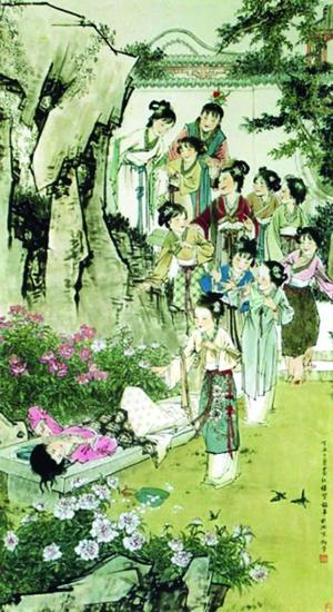 南京地铁3号线打造《红楼梦》特色车站（图）