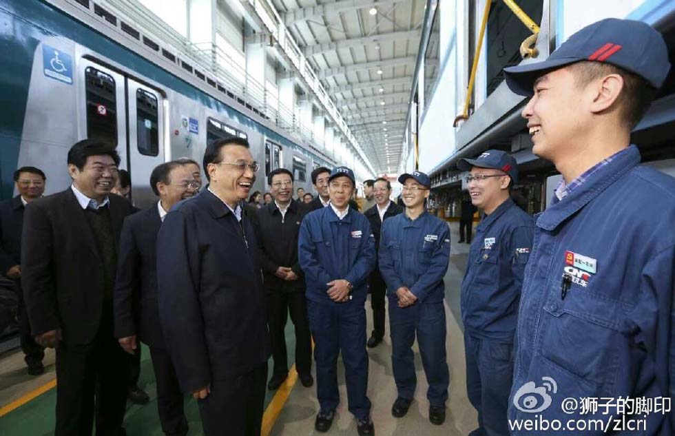 李克强：我为中国装备“站台”，你们要为国家“撑台”