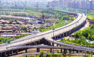 京津塘高速北部新区段高架9日通车