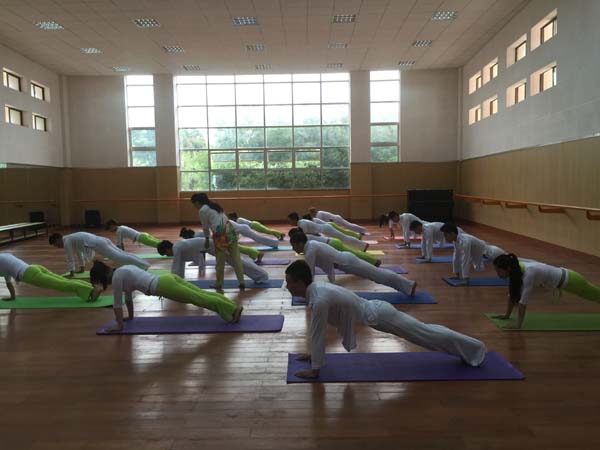 中印瑜伽学院在昆明揭牌