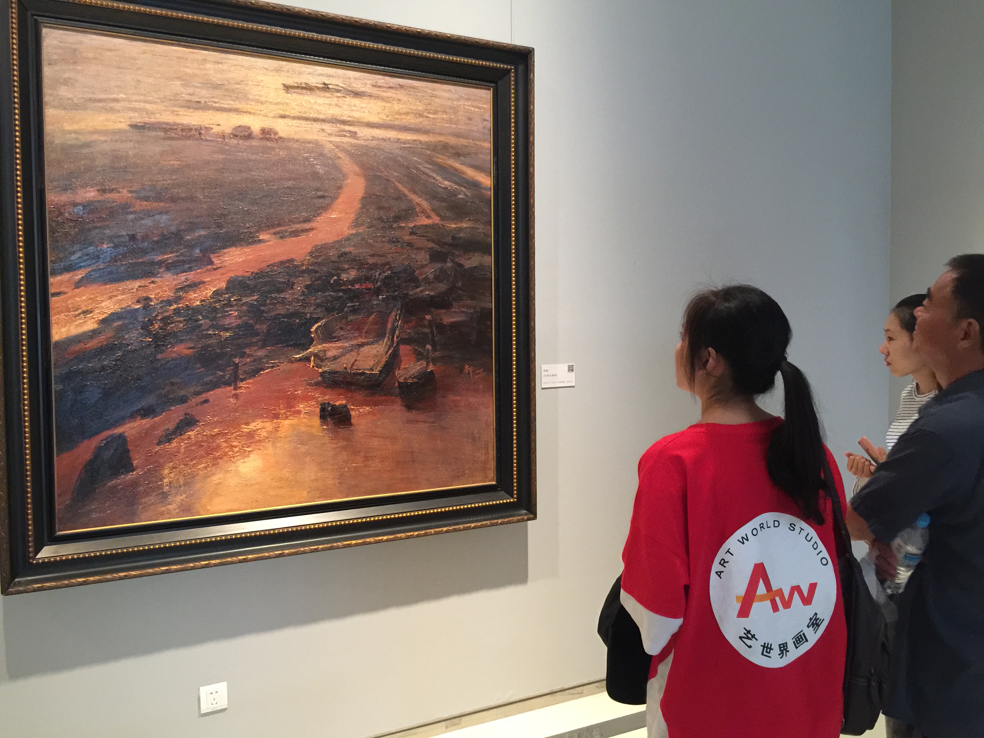 大都美术馆油画藏品展在山东美术馆开幕