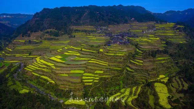 湘西古丈县全景图图片